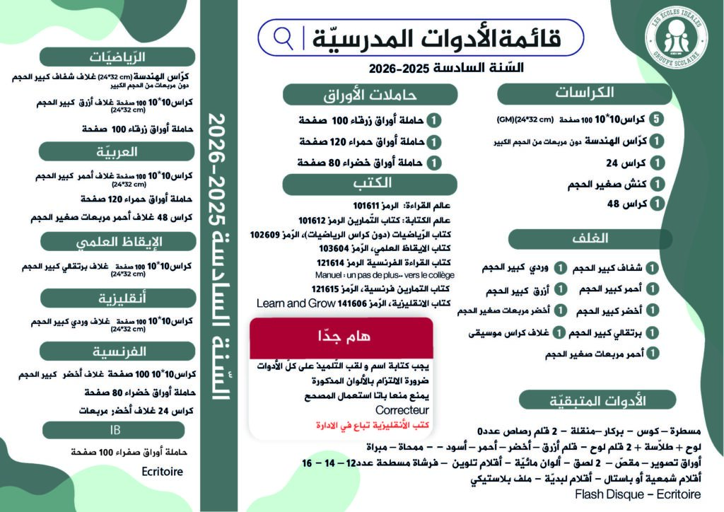 Les écoles idéales